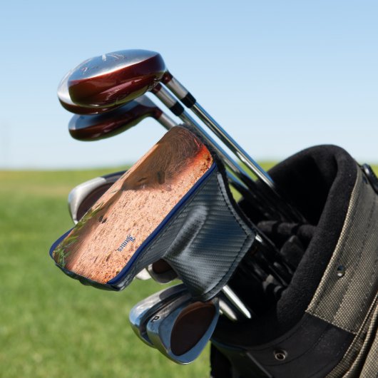 Capybara Animal Putter Golf Head Hoesje Golfheadcover (Insitu)