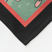 Capybara Anime Graphic Ramen Kawaii Japanse Vinta Fleece Deken (Hoek)