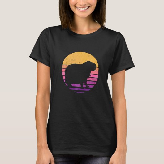 Capybara Antiek 1 T-shirt (Voorkant)