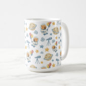 Capybara Astronaut Kinder Patroon - Mok (Voorkant rechts)