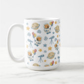 Capybara Astronaut Kinder Patroon - Mok (Links)