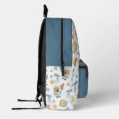 Capybara Astronaut Patroon Gedrukte Rugzak (Links)