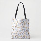 Capybara Astronaut Pattern - Canvas tas (Voorkant)