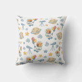 Capybara Astronaut Pattern Sierkussen (Achterkant)