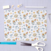 Capybara Astronaut Pattern Tissue Paper Tissuepapier (Craft)