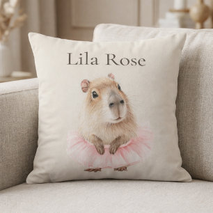 Capybara Baby Nursery • Personalized  Kussen