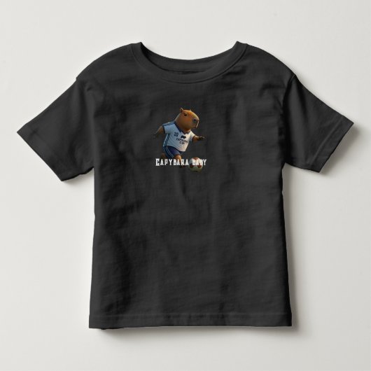 Capybara baby t-shirt (Voorkant)