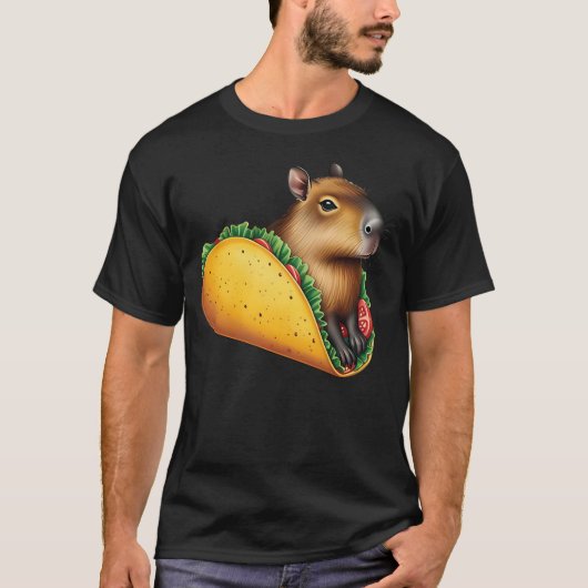 Capybara Baby T-Shirt (Voorkant)