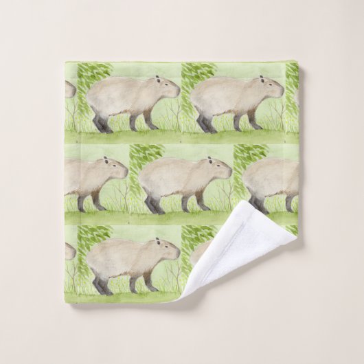 Capybara Bad Handdoek (Wasdoekje)