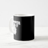Capybara Badminton Shuttle - speler racket badminb Koffiemok (Voorkant links)