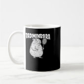 Capybara Badminton Shuttle - speler racket badminb Koffiemok (Links)