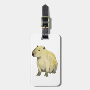 Capybara Bagagelabel