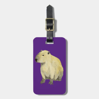 Capybara Bagagelabel