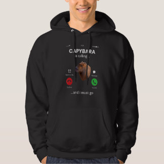 Capybara belt en ik moet naar Capybara Hoodie