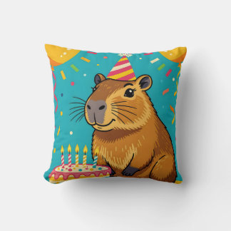 Capybara Birthday Kussen