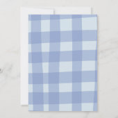 Capybara Birthday Picnic Invitation Kaart (Achterkant)