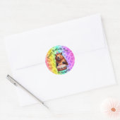 CAPYBARA  BIRTHDAY STICKERS (Envelop)