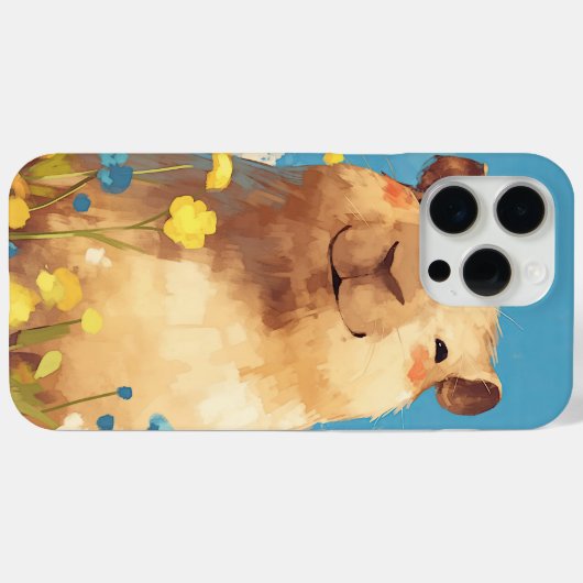 Capybara Bliss Case-Mate iPhone Case (Achterkant (horizontaal))