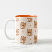 Capybara Boba Tweekleurige Koffiemok (Links)