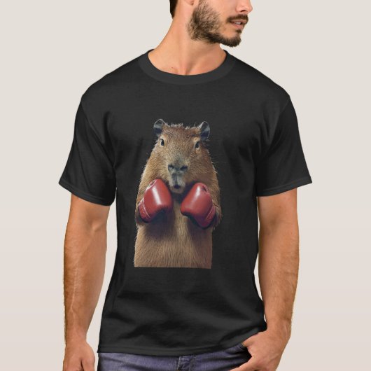 Capybara Boksen T-shirt (Voorkant)