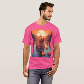 Capybara Bowling T-shirt (Voorkant volledig)