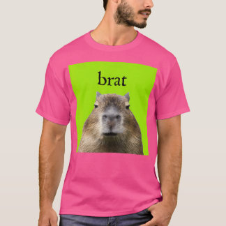 Capybara Bra Funny Apparel T-shirt