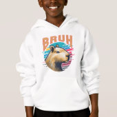 Capybara Bruh Funny Bruh Capybara Lovers Mannen Ki (Voorkant)