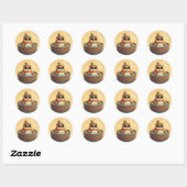 Capybara Bubbelbad Ontspan Je Vibes Sticker Capyba (Vel)