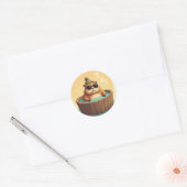 Capybara Bubbelbad Ontspan Je Vibes Sticker Capyba (Envelop)