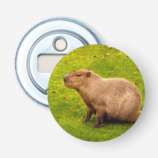 Capybara Button Flesopener (Voorkant)