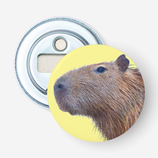 Capybara Button Flesopener (Voorkant)