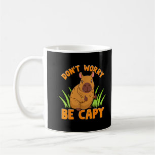Capybara Cadeau Schattig Grappig Dierentuin Dieren Koffiemok