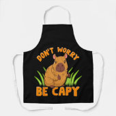 Capybara Cadeau Schattig Grappig Dierentuin Dieren Schort (Voorkant)