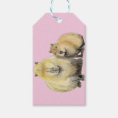 Capybara Cadeaulabel (Voorkant)