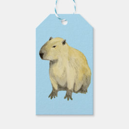 Capybara Cadeaulabel