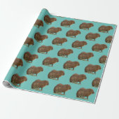 Capybara Cadeaupapier (Uitgerold)