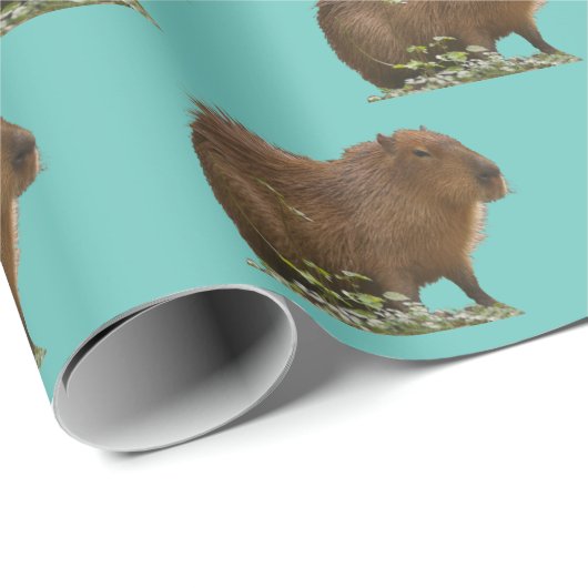 Capybara Cadeaupapier (Rol Hoek)