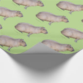 Capybara Cadeaupapier (Hoek)