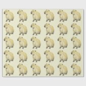 Capybara Cadeaupapier (Vlak)