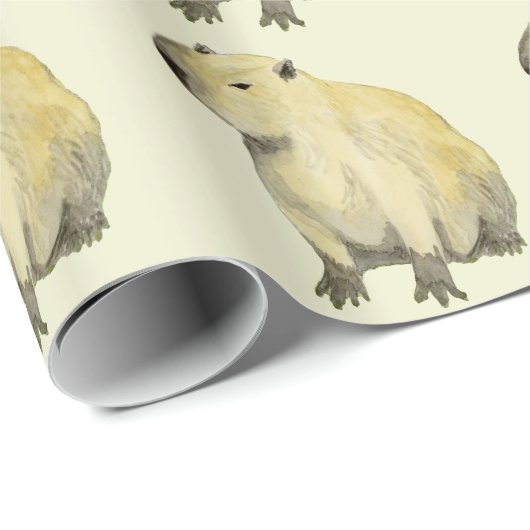 Capybara Cadeaupapier (Rol Hoek)