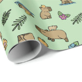 Capybara Cadeaupapier (Rol Hoek)