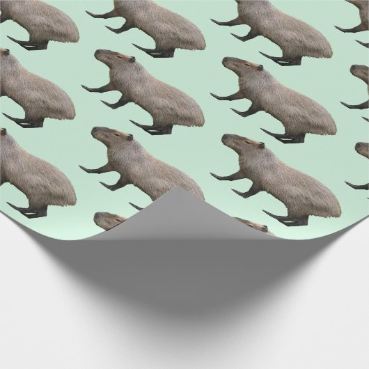 Capybara Cadeaupapier (Hoek)