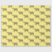 Capybara Cadeaupapier (Vlak)