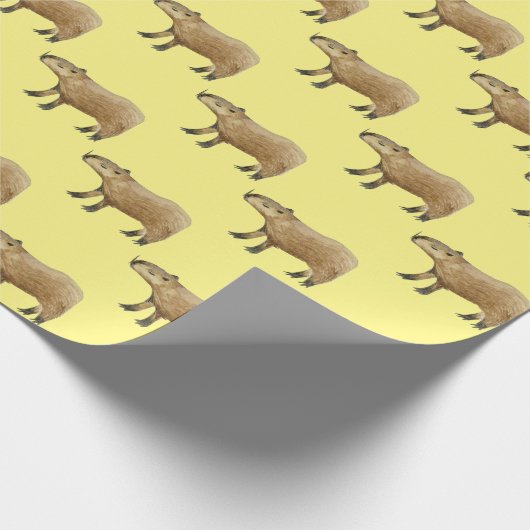 Capybara Cadeaupapier (Hoek)