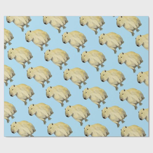 Capybara Cadeaupapier (Vlak)
