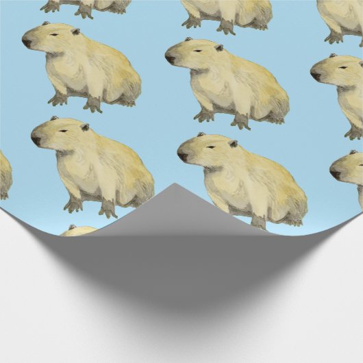 Capybara Cadeaupapier (Hoek)