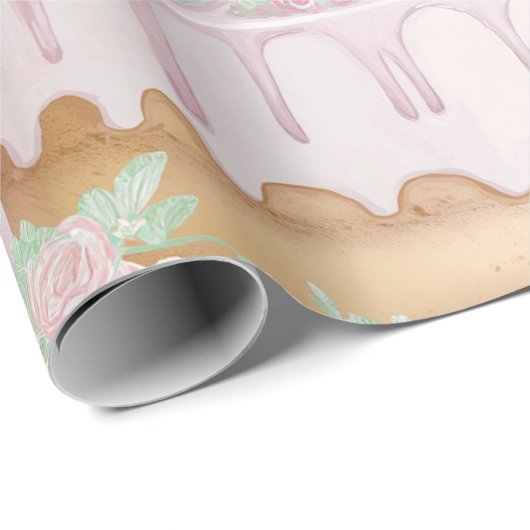 Capybara Cakefest Kinder partij decor inpakpapier (Rol Hoek)