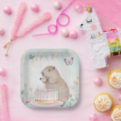 Capybara Cakefest Kinder Partij Papieren Borden Bordje (Feest)