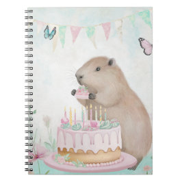 Capybara Cakefest Kinderen Notitieboek