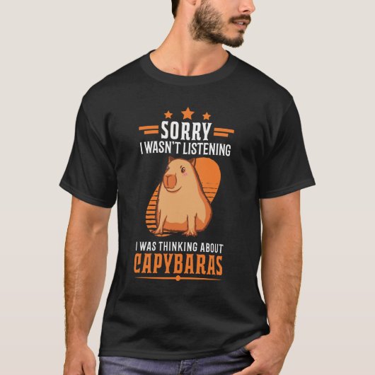 Capybara Capibara T-shirt (Voorkant)